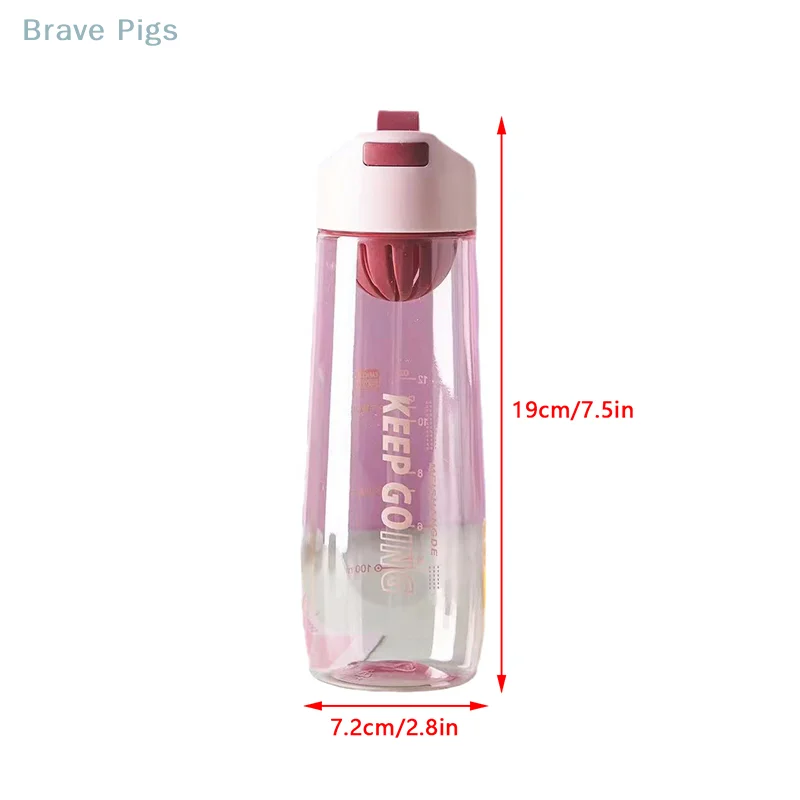 Water Bottle Creative Large Capacity Leakproof Drop-Resistant Plastic Drink Cup For Climb Travel New Portable Plastic Cup