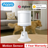New Aqara Motion Sensor Smart Human Body Sensor Body Movement Wireless ZigBee Gateway Smart Home for Alexa Mijia Apple Homekit