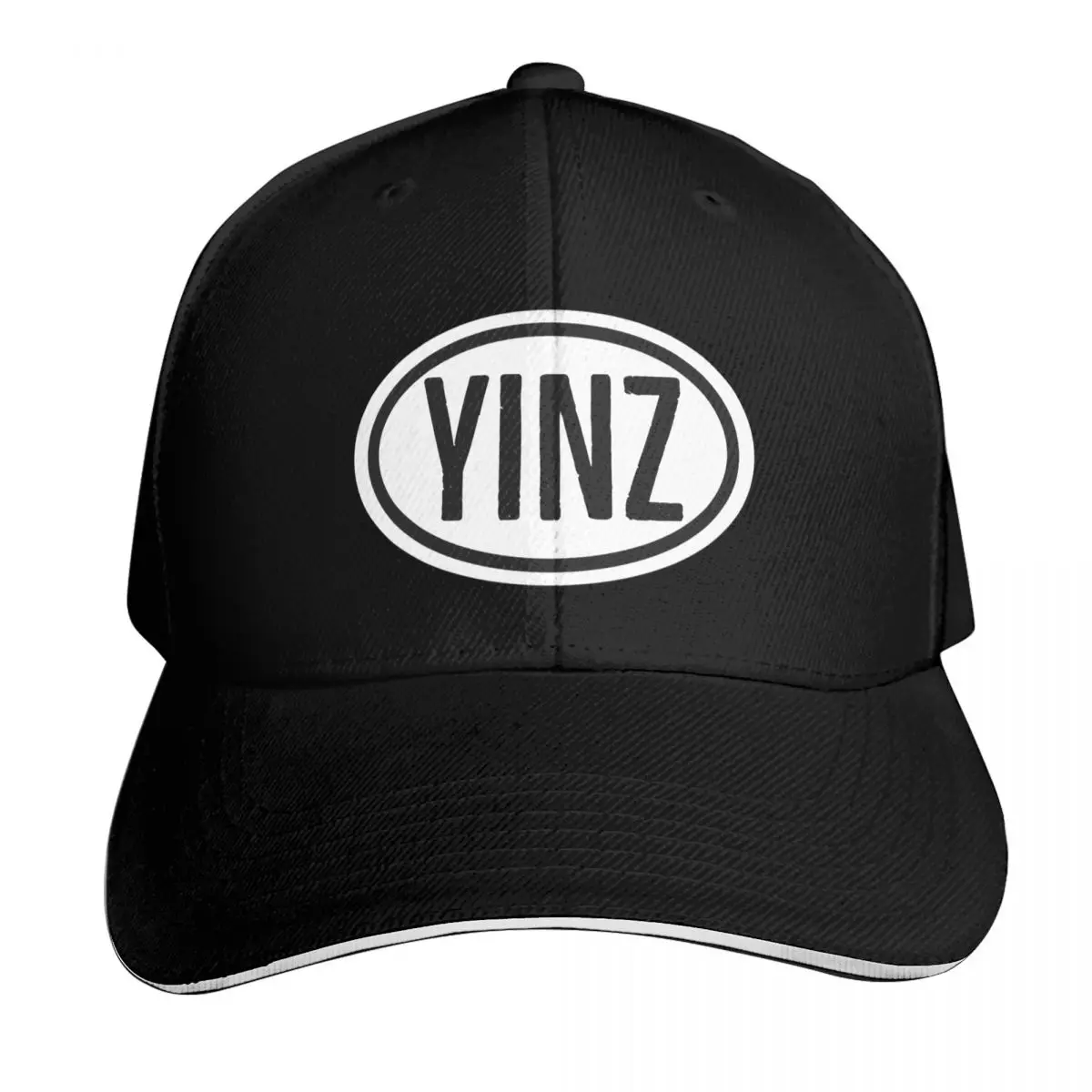 YINZ Travel Destination Bumper Sticker Design Baseball Cap Lightweight Packable Gift for Him Her Casual Daily Wear