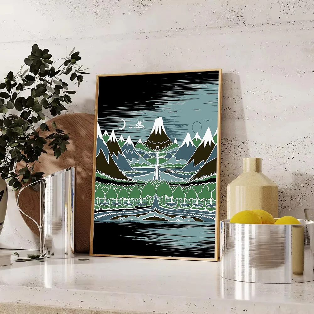 Lienzo de arte de pared del lago Como, pintura de paisaje de Italia, impresión escénica, decoración del hogar, imágenes de pueblo, decoración de habitación, póster de viaje Vintage