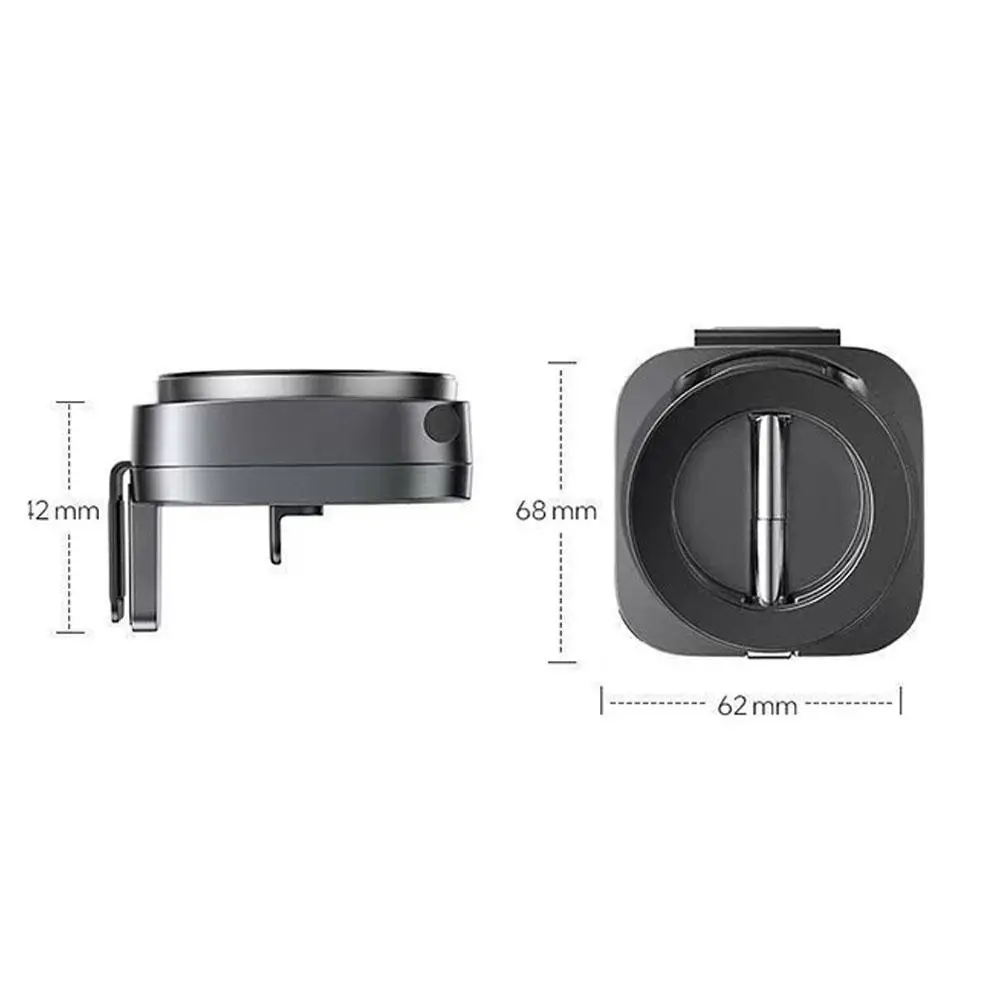 Travel Magnetic Phone Stand Strong Magnetic Cell Phone Holder For MagSafe Car Mount Airplane Foldable Phone Holder view 5
