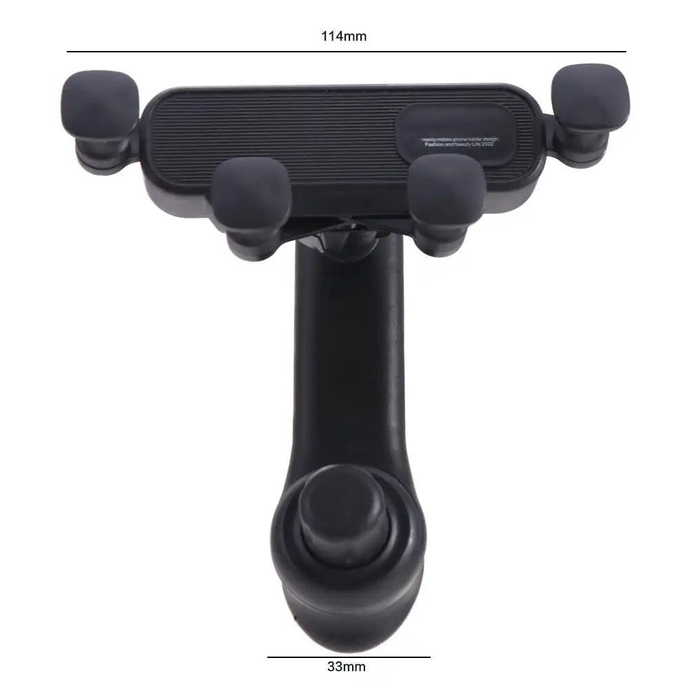 360° Rotation Gravity Car Phone Holder Support Extension Hook Mobile Cell Phone Stand Creative Telescopic Car Phone Bracket