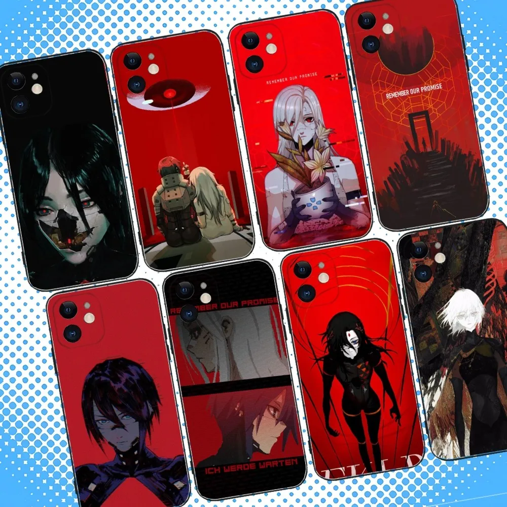 

Signalis Elster Ariane Phone Case For iPhone 16,15,14,13,12,11,Pro,Max,Plus,X,XS,XR,SE,8,7,Mini,Soft Silicone Black Case