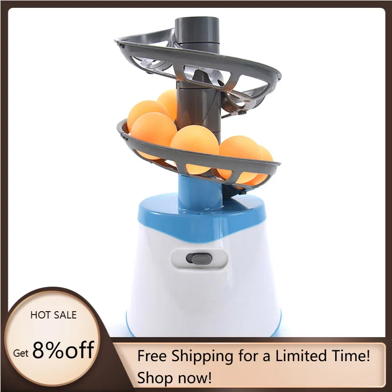 STLF الوالدين والطفل طالب المرسل آلة تقديم الملعب بينغ بونغ المدرب هدية مضرب الرياضة روبوت تنس الطاولة الصغيرة