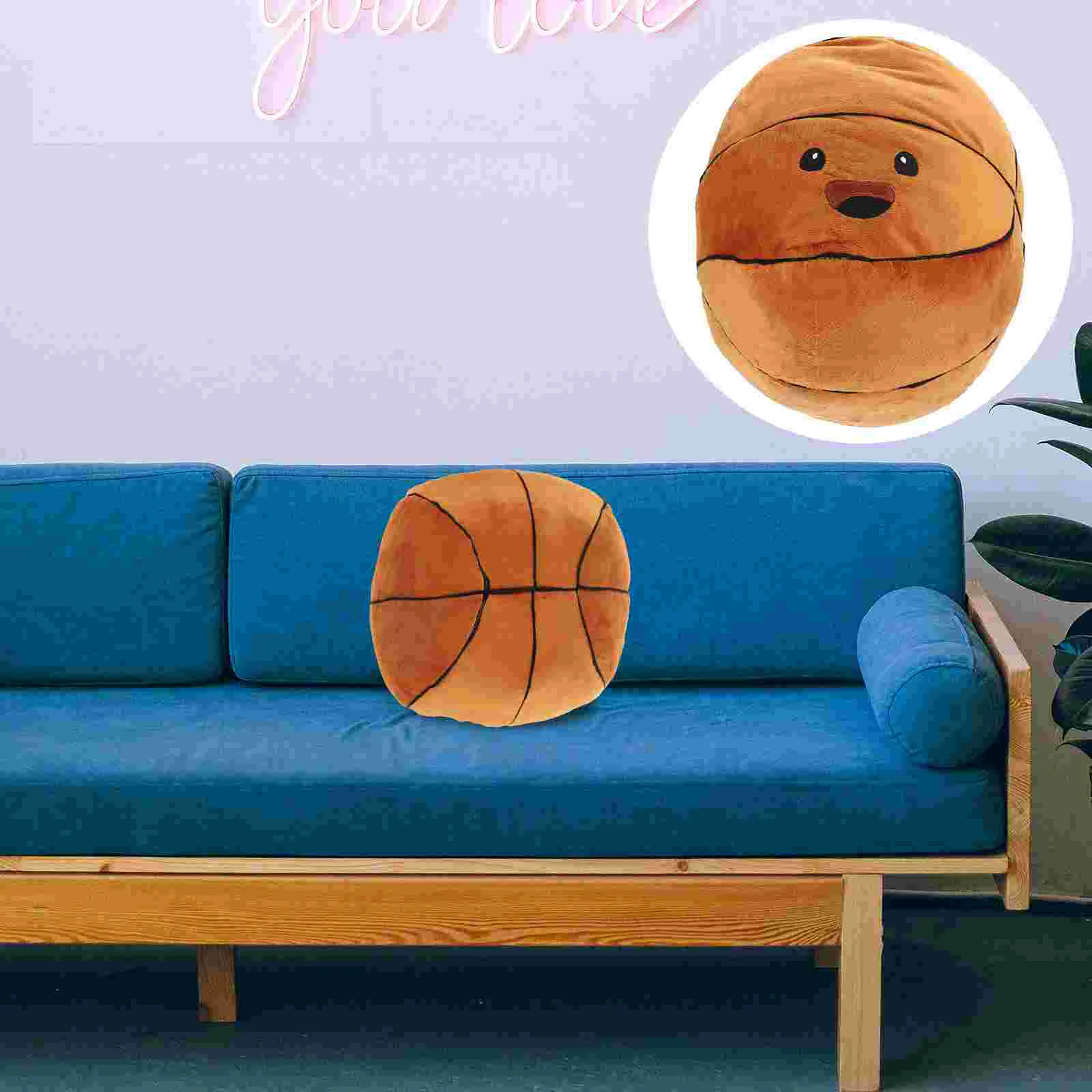 

/pillow Basketball Tableware Funny Mug Pp Cotton Soft Stuffed Sports Toy