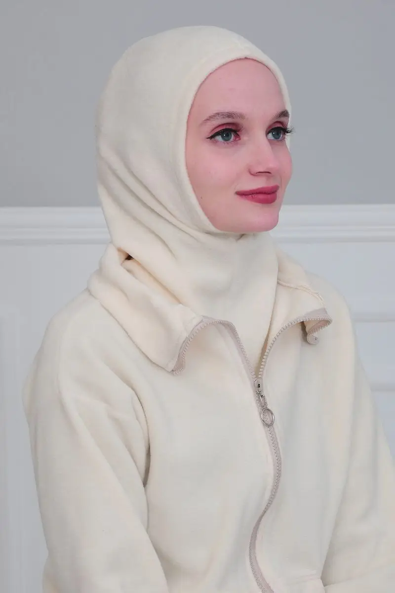 Crème pour os intérieur en molleton Hijab