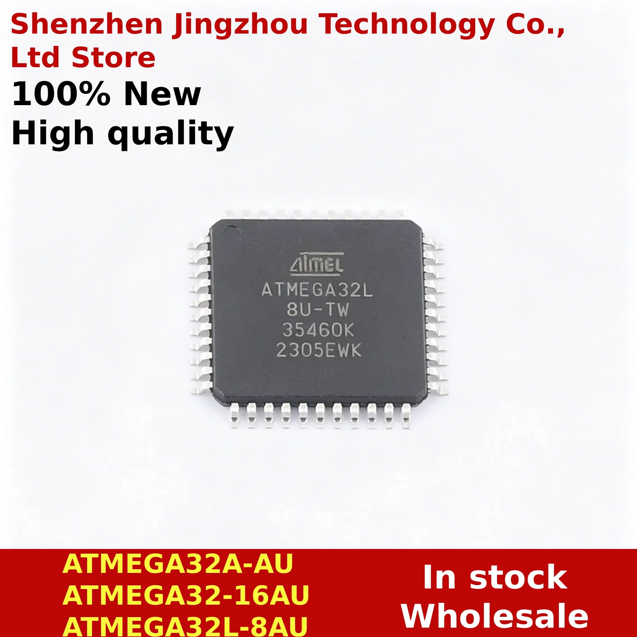 (1/10PCS) 100% New ATMEGA32-16AU ATMEGA32L-8AU ATMEGA32A-AU ATMEGA32 16AU ATMEGA32L 8AU ATMEGA32A AU QFP-44