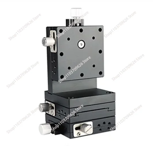 Dovetail groove XYZaxis combination platform  LWFDV25-L precision screw drive slide table LWFDV25-R