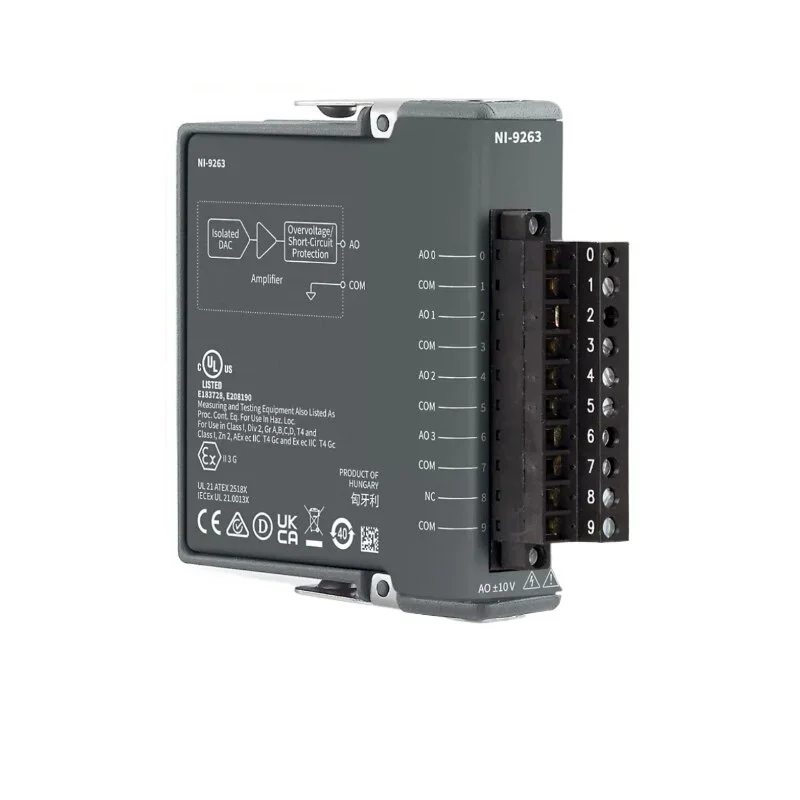 Ni-9263, 4-channel c series voltage output module