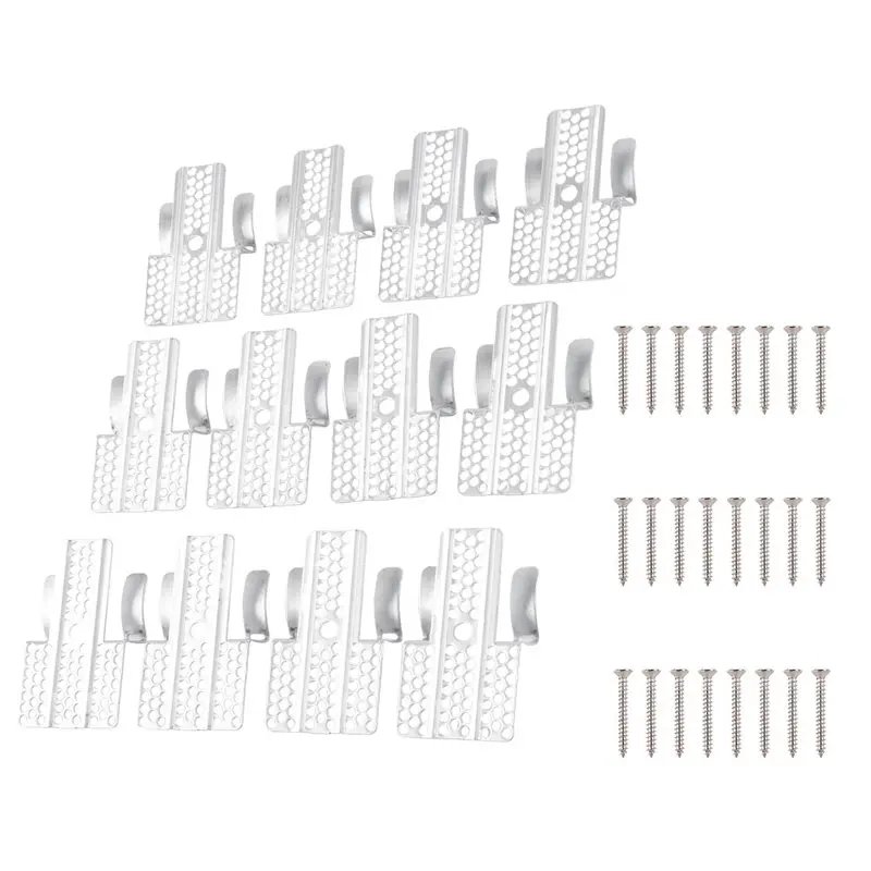 A19F-Hole Repair Patch Kit For Wall And Sheetrock, Drywall Repair Clips,Easy Install, Strong Metal Backing Clips