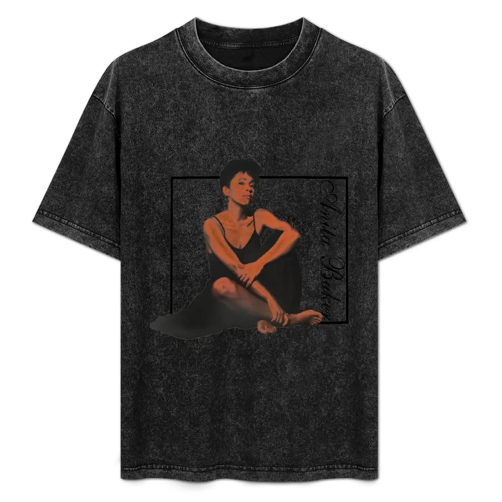 

Anita Baker T-Shirt blanks fashion shirts blue lock mens shirts graphic tee