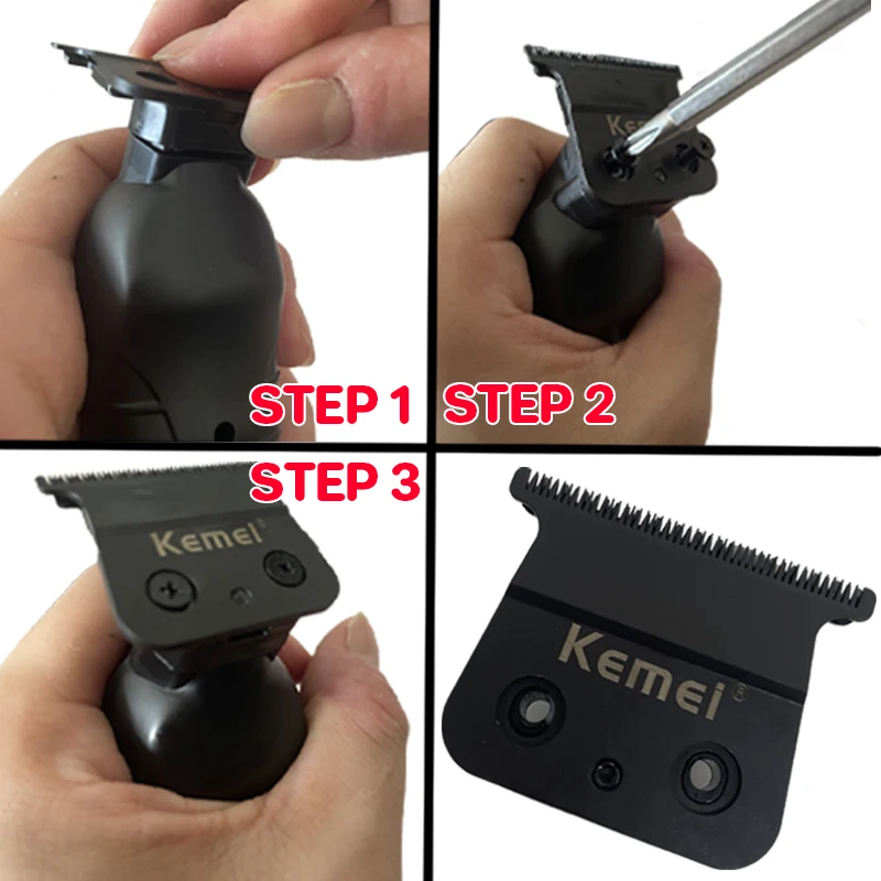 Professional Hair Clippers cutting machine Blade For Kemei KM-2299 hair clipper accessories Replacement Blade Head