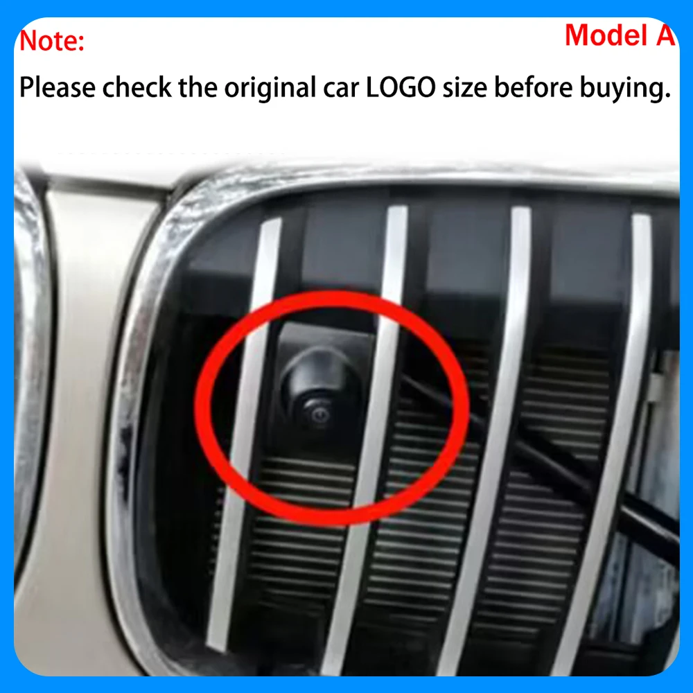 ZhuCamX AHD 1080P Ultra Clear Night Vision LOGO Parking Front View Camera per BMW serie 3 F30 F31 F34 Facelift 2018 2019