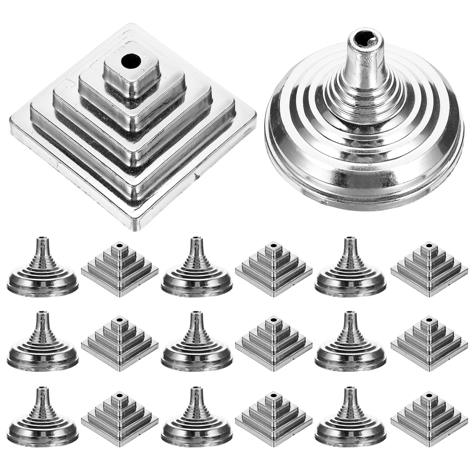 20pcs Flagpole Base Tabletop Flag Holders Desktop Stands Brackets For Office Meeting Display National Flag