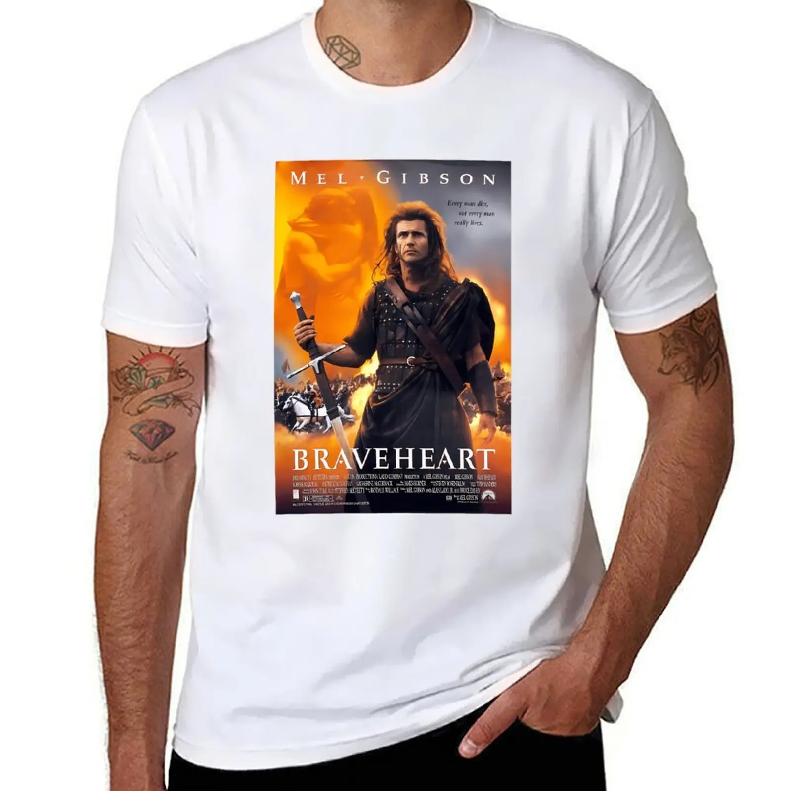 

Braveheart T-Shirt t shirt man cotton funny t shirts cotton T-Shirt