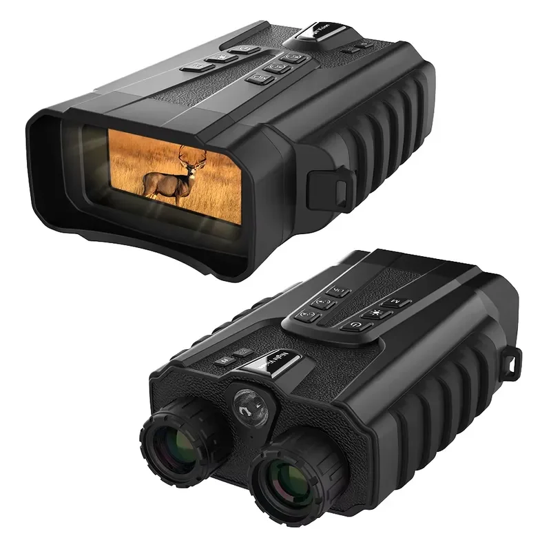 DT49 Digital Night Vision 8X Portable Full-color Bird Watching Mirror High-definition Recording Binoculars 250-300m