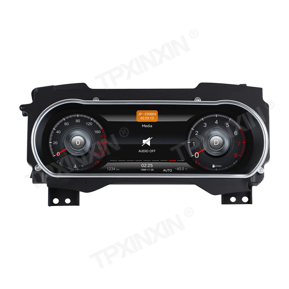 

Car Digital Instrument Cluster For Jeep Wrangler 2018-2023 Auto Virtual Cockpit LCD Speedometer Odometer Dashboard Meter Panel