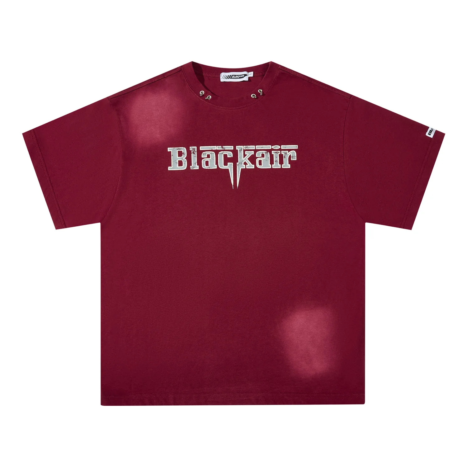 

BLACKAIR Streetwear Retro Print Letter Short Sleeve T-shirt Harajuku Oversized T Shirt