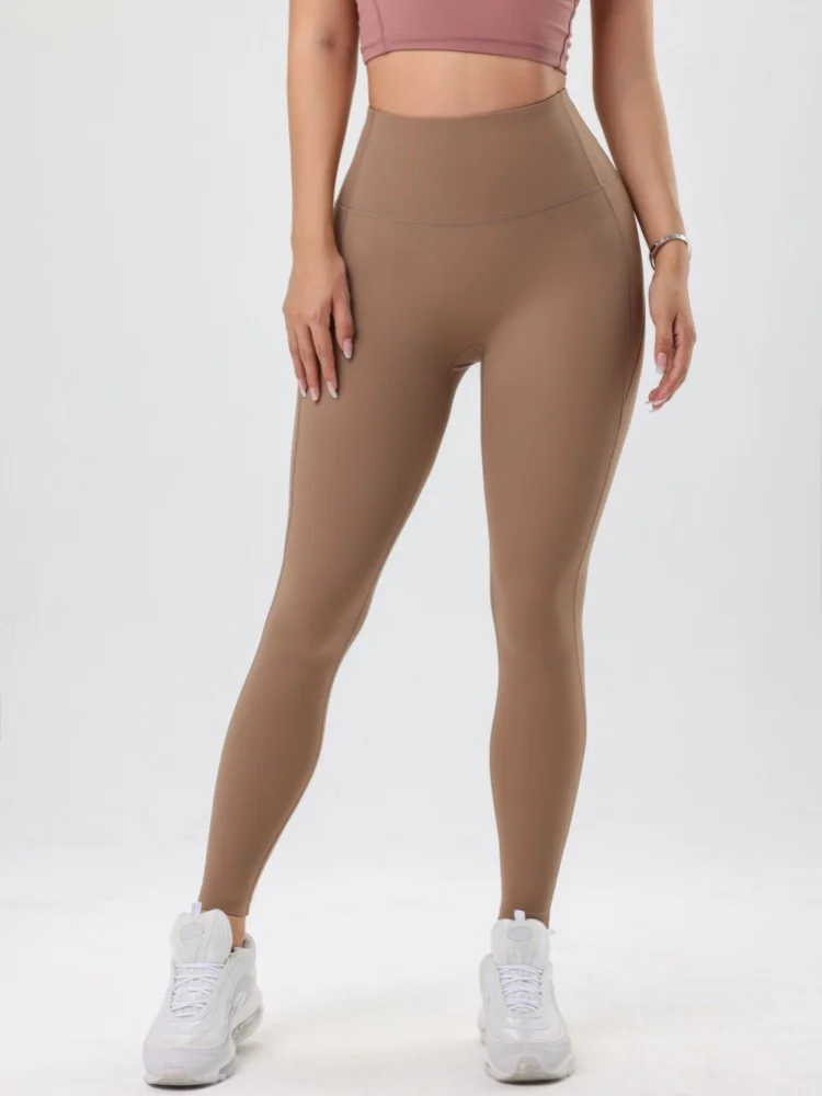 Women High Waisted Seamless Yoga Leggings Tummy Control Scrunch Butt Gym Fitness Workout Running Sports Pants