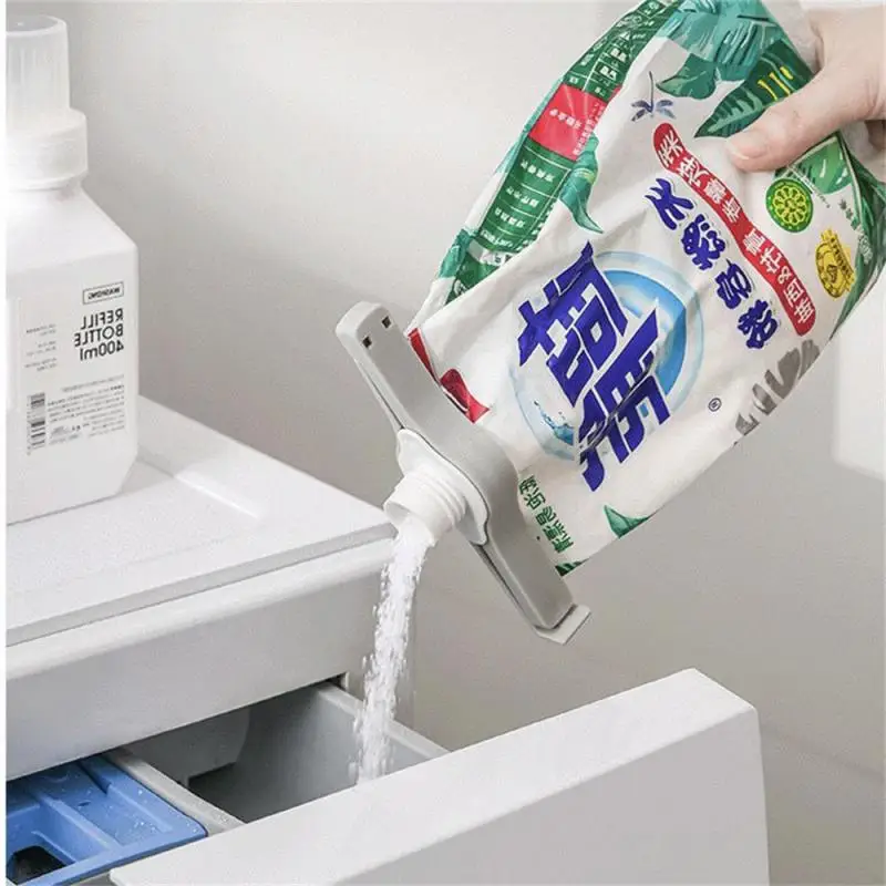 Fresh-keeping Sealing Clamp Secure And Sealed Tight Sealing White Kitchen Tools Feeder Sealing Clamp Sealed Preservation