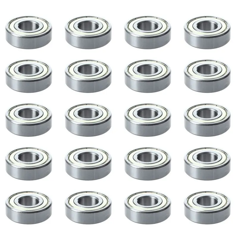 20X 6203Z Deep Groove Double Metal Metric Ball Bearing 17 X 40 X 12Mm-[LUCK 9]