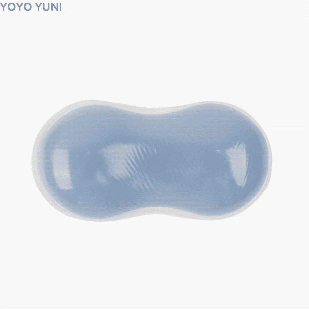 Soft Silicone Mouse Wrist Rest Transparent Base Anti Slip Ergonomic Mouse Pad Non Slip Hand Pillow Cushion Wrist Pad Desktop Use