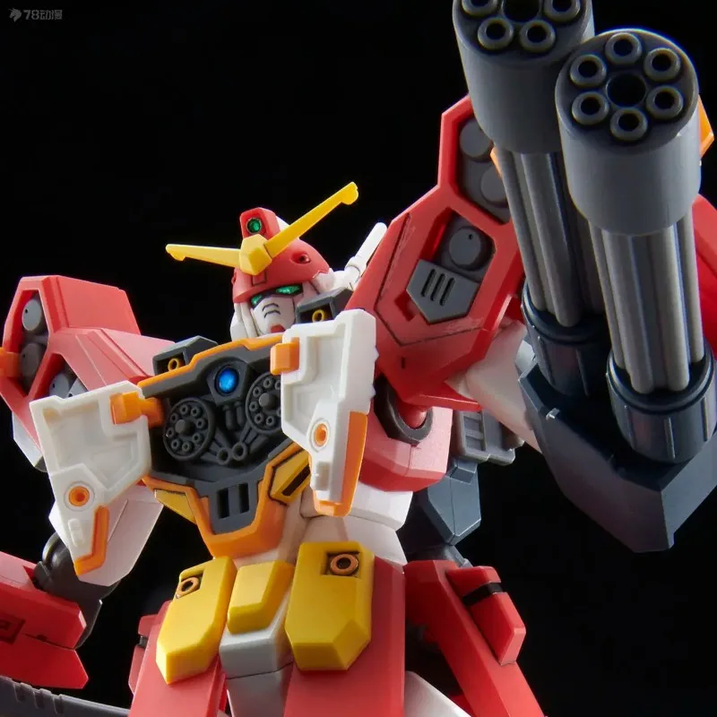 Bandai เดิมชุด GUNDAM HGUC HEAVYARMS CUSTOM 1/144 อะนิเมะ Action Figure ประกอบของเล่นสําหรับชายเครื่องประดับ