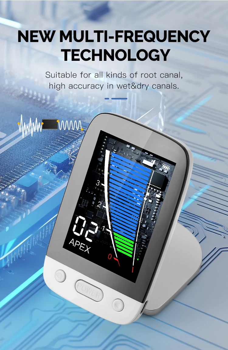AZDENT Dental Endo Apex Locator AZ Apex II Wurzelkanal Apex Standort Parodontologie Messung Messgerät für Zahnärzte – Detail 3