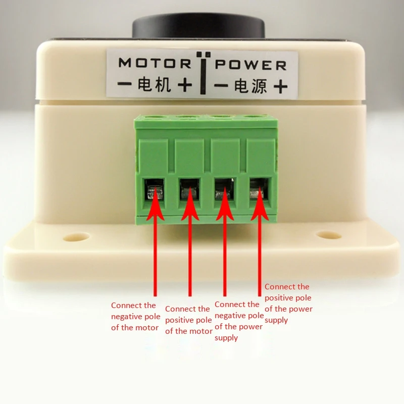 CCM96SK Controlador de velocidad del motor PWM Regulador de velocidad del motor de CC Regulador de velocidad del motor a prueba de agua de gran potencia DC10-60V 20A