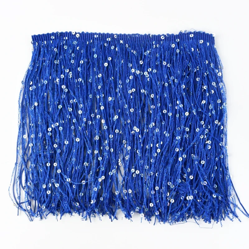 WANYIG 5 Yard 20CM Long Frange de Garniture de Frange Tassel Paillettes Gland pour DIY Dress Vêtements Jupe Accessoires Ruban de Dentelle (Rose Or WANYIG 5 Yard 20CM Long Frange de Garniture de Frange Tassel Paillettes Gland pour DIY Dress Vêtements Jupe Accessoires Ruban de Dentelle (Rose Or