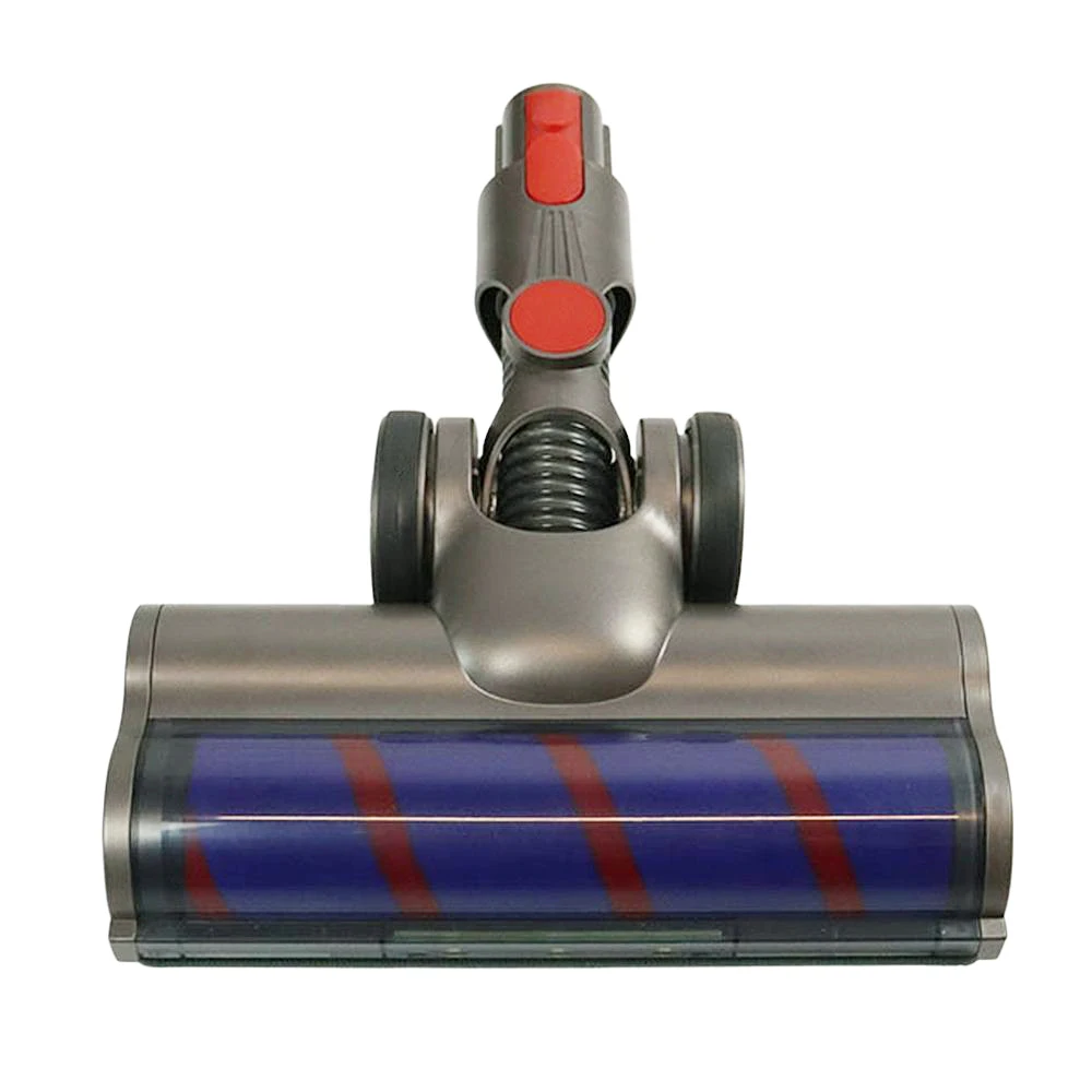 

Bristle Roller Brush Household Vacuum Cleaner Replacement Accessories Carbon Fiber Floor Brush Head Front LED Lights