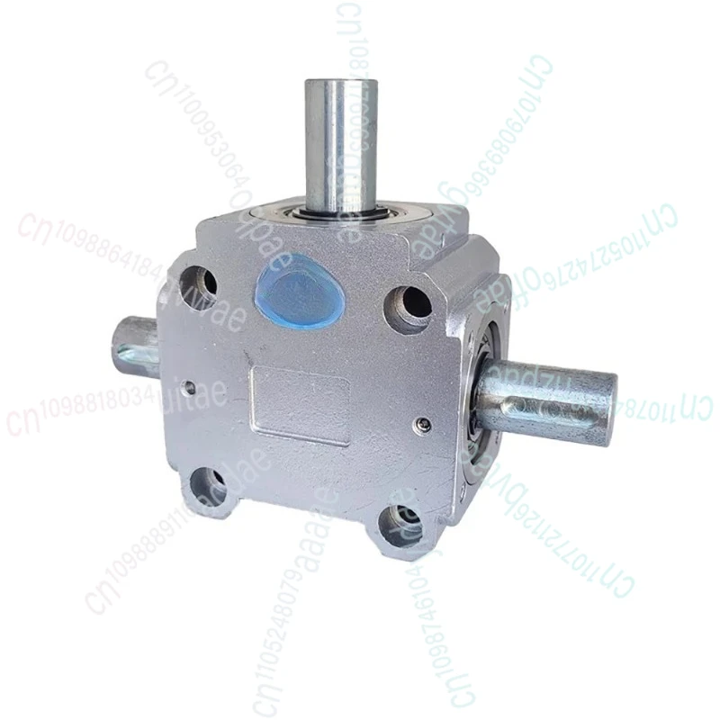 الفولاذ المقاوم للصدأ الزاوية اليمنى صندوق التوجيه علبة التروس الصلب المصبوب 40N.M تحميل كبير 2.5 وحدة 16 الأسنان 90 درجة العاكس والعتاد