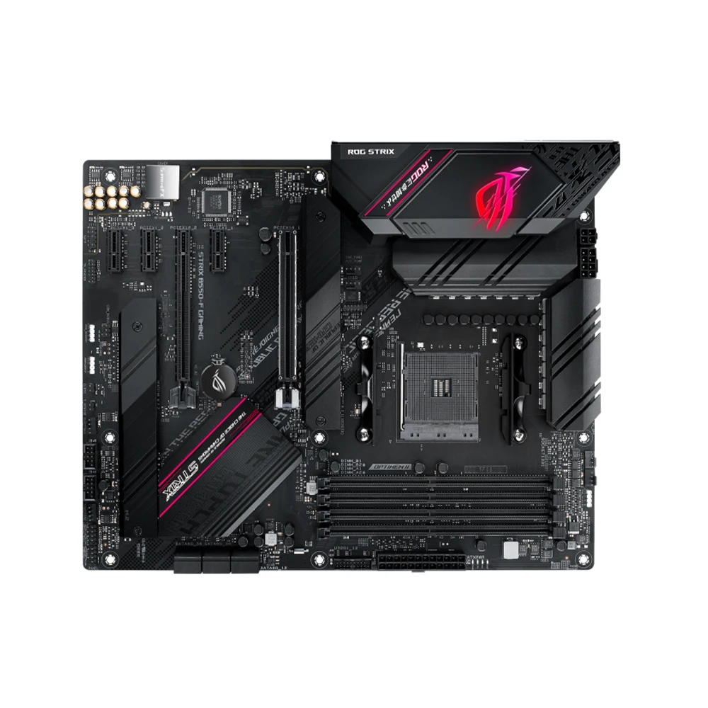 Материнская плата ASUS AMD B550 Ryzen AM4 Gaming ATX ROG STRIX B550-F GAMING Поддержка 5700x3D 5800X 5600G CPU DDR4 Dual M.2 PCIe 4.0