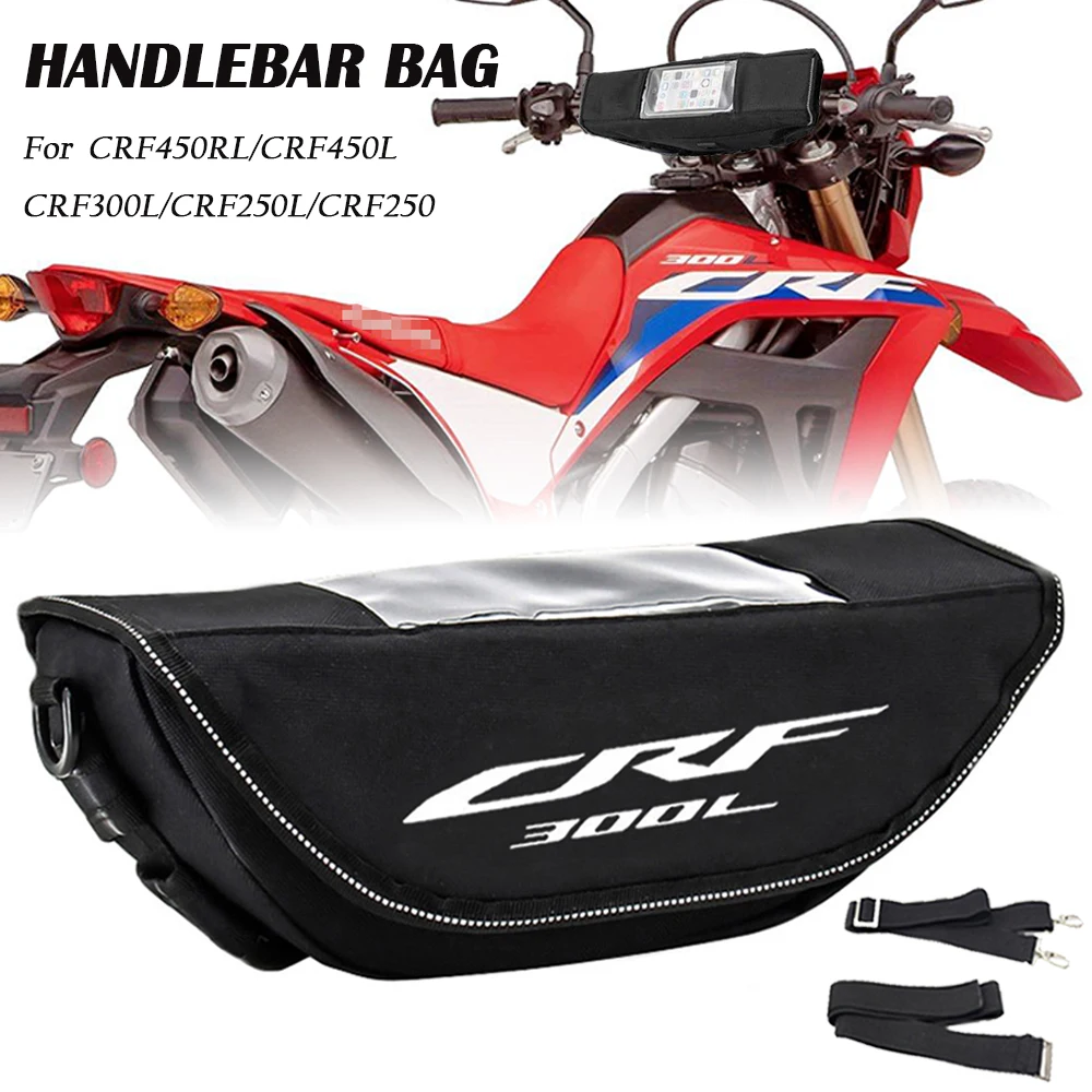 

Motorcycle Waterproof And Dustproof Handlebar Storage Bag For Honda CRF450RL CRF450L CRF300L CRF250L CRF 250 300 450 L