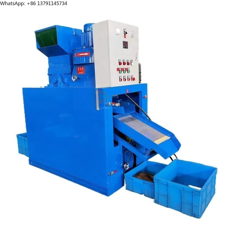 phase Equipment in S10 Copper Cable Wire Granulator Machine for Recycling and Separating