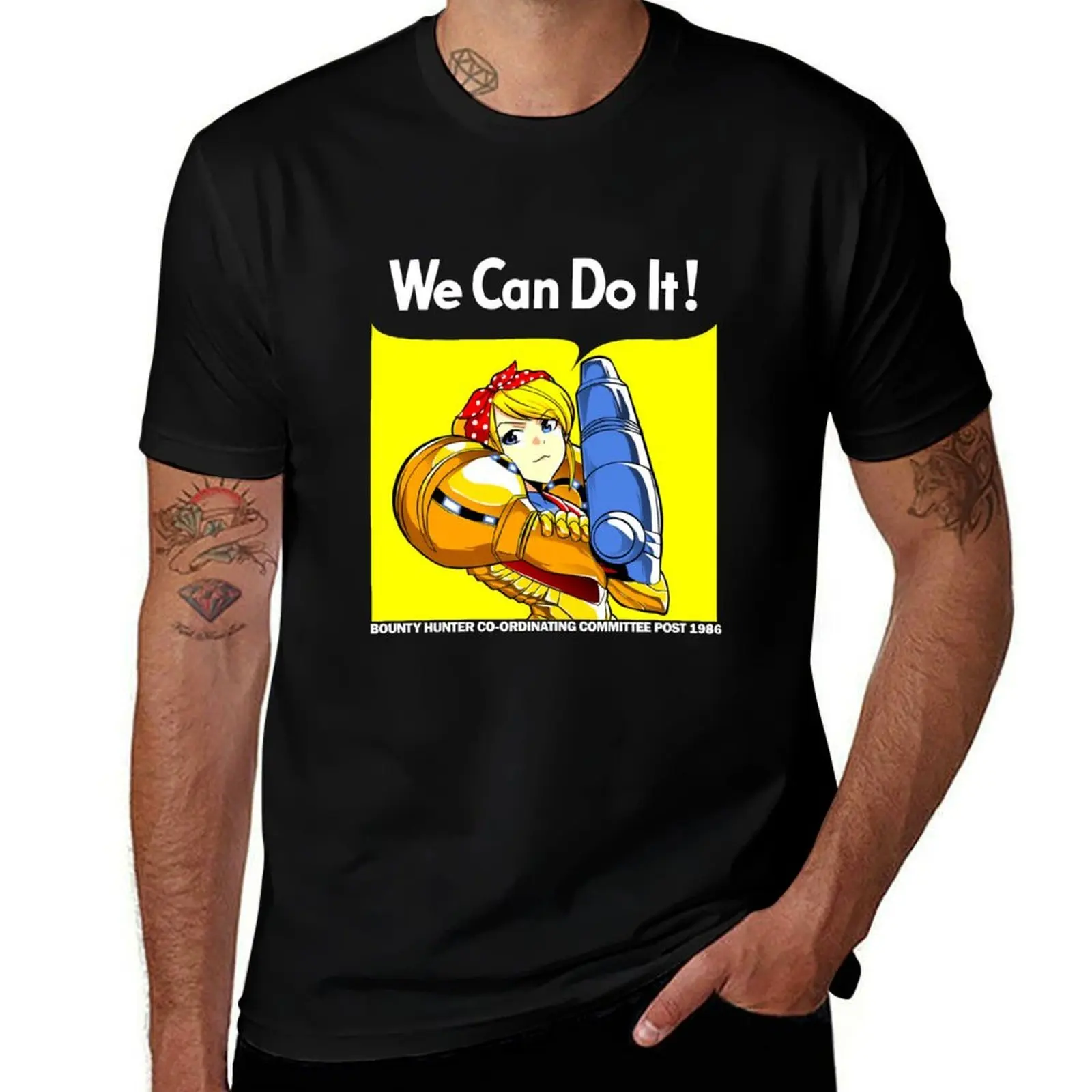 

We Can Do it! T-Shirt man t shirt vintage oversizeds vintage t shirt men