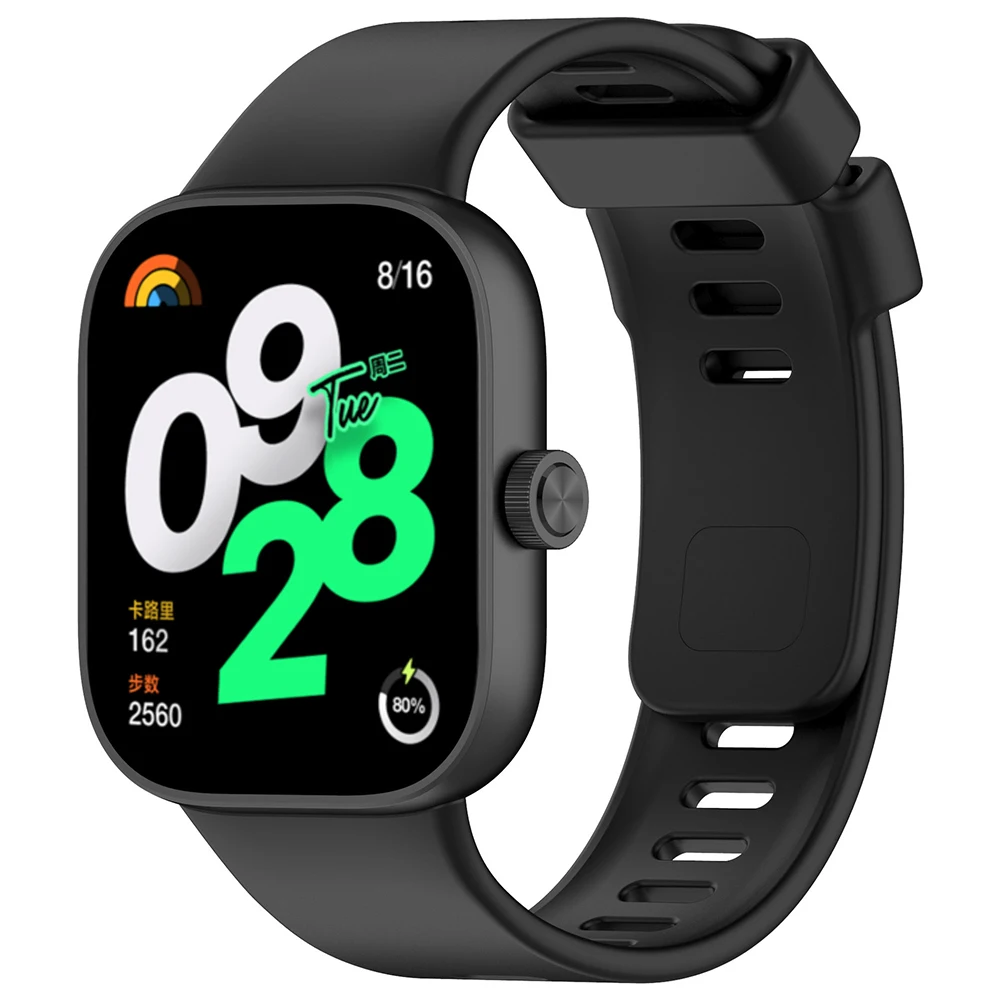 Silicone Strap For Redmi watch 6 5 4 SmartWatch Bracelet Sport Accessories Correa For Xiaomi Mi Band 8 9 Pro Bracelet Watchband