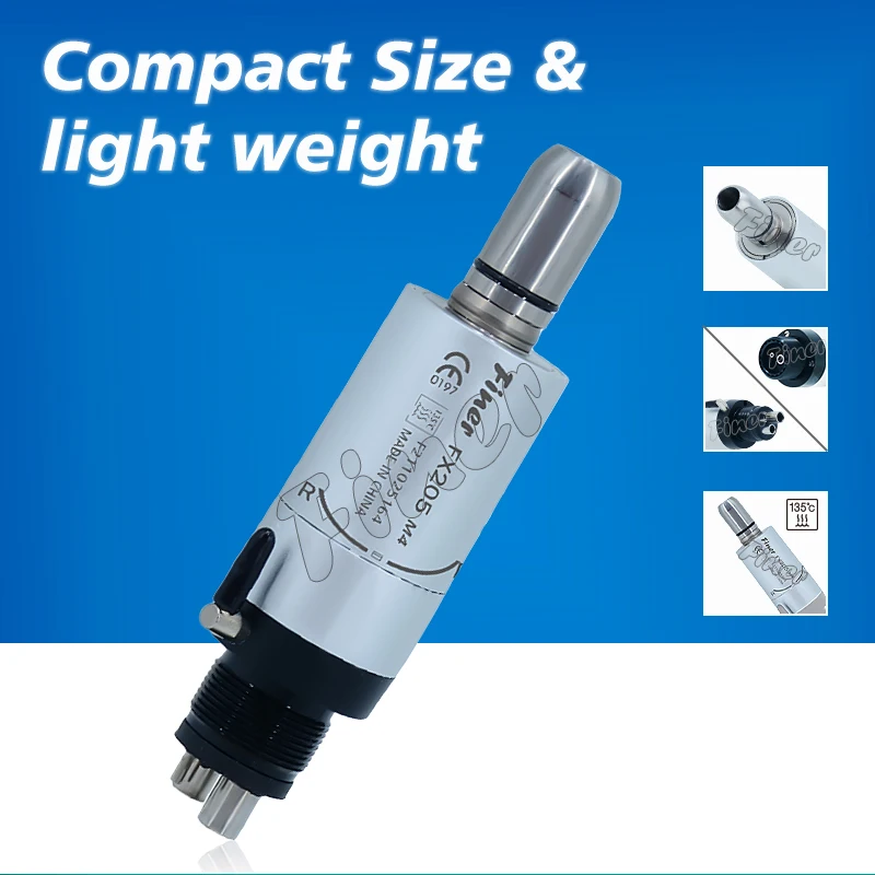 

Low Rotation Dental Micromotor 2 4 Hole Mini Air Motor Push Button Contra Angle Straight Nose Cone Low Speed Handpiece