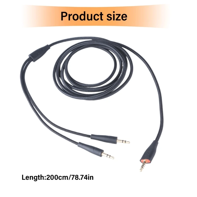 Migliora l'esperienza ascolto Cavo per cuffie da 3,5 mm per cavo per cuffie MMX100