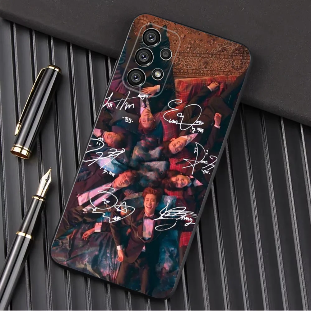 Чехол для телефона A- Astro Kpop Music для Samsung Galaxy A13, A21s, A22, A31, A32, A52, A53, A71, A80, A91 Мягкий черный корпус