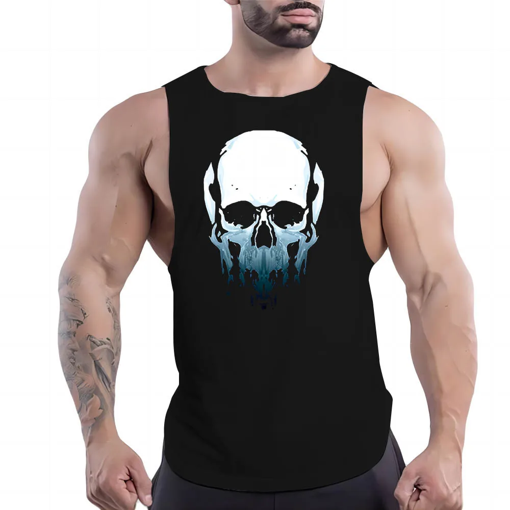 Clothing Men Tank Top Sleeveless Shirt Basketball Outdoor Fashion Leisure Breathable Four Seasons Quick Dry Y2k Sport Fnaf Gym