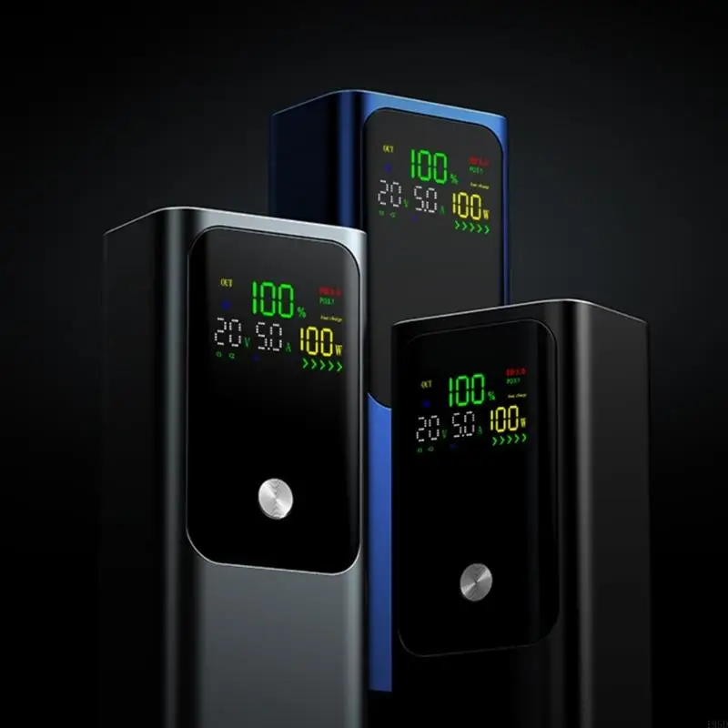 Power Battery Holder Power Charging Spare Parts Kit Lightweight for Travel Business and Outdoor Use 100W Rapid Charging
