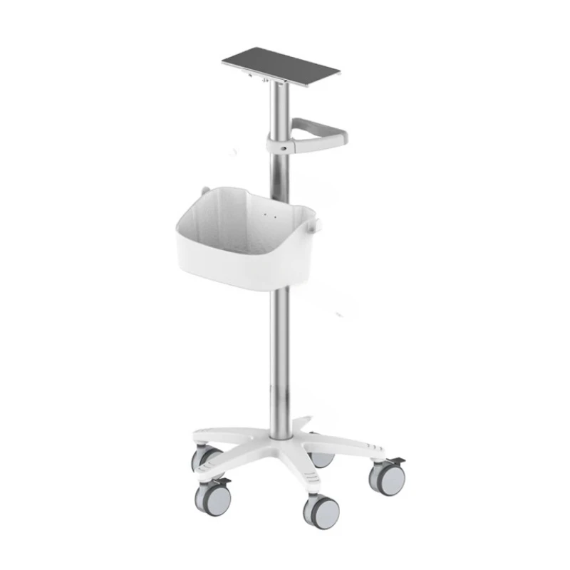 High quality Patient monitor Trolley Hospital Medical cart for patient monitor