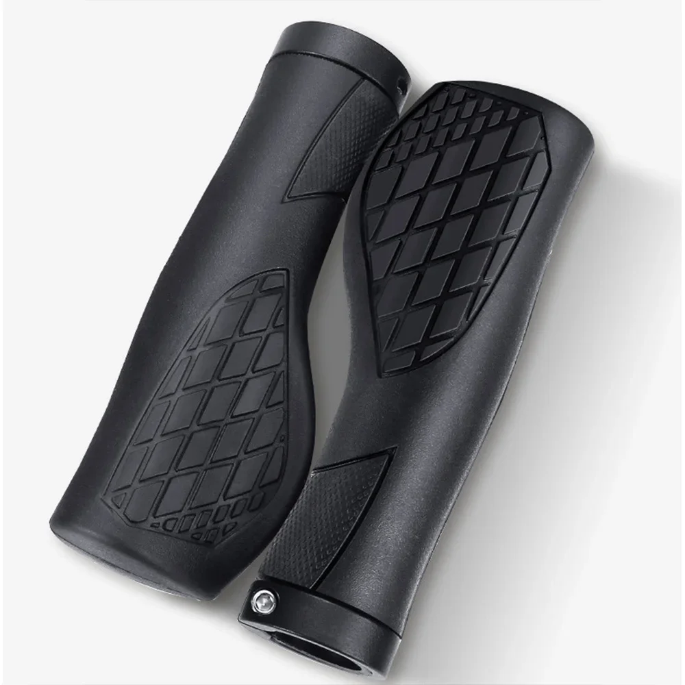 MTB Shock Absorbing Wear Resistant Waterproof Handlebar Grips Anti-slip Locking Cycling Handlebar Covers Grips