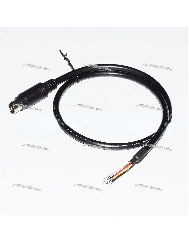 MD8 MD6 PS2 Terminal Round Head 8-pin 6-pin S Terminal Wire 232 422 Communication Cable PLC Programming Cable