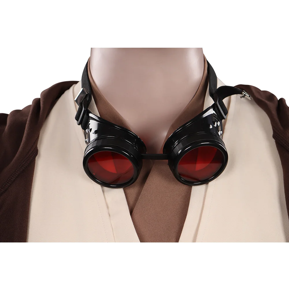 Disfraz de caballero Obi Wan para hombres, ropa de Cosplay, capa, guantes, cinturón, película, batalla espacial, juego de rol, vestido de lujo, ropa de fiesta