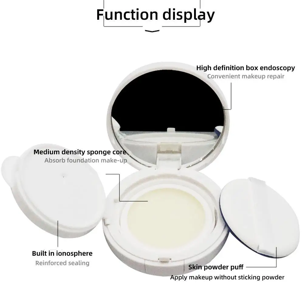 Мини-воздушная подушка «сделай сам», пустая шкатулка с зеркалом, BB-крем, чехол для ухода, губка, основа для кожи, косметический макияж с Conta U0O1