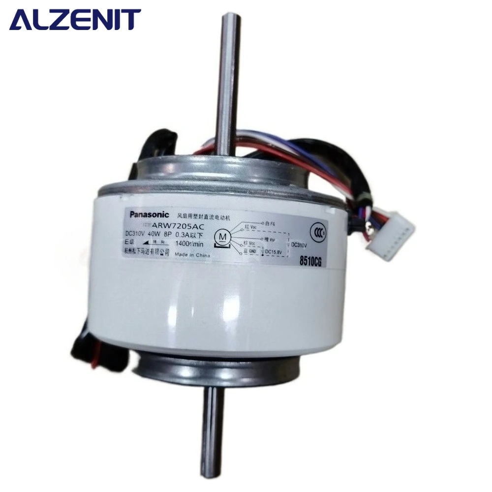 

Новый для центрального кондиционера Panasonic, наружного блока, двигатель вентилятора постоянного тока ARW7205AC, детали кондиционера