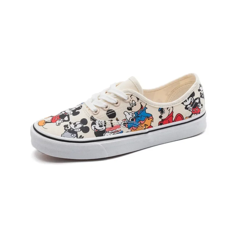 Disney cartoon Mickey mouse canvas shoes Stitch girls  autumn new casual all-match student casual shoes