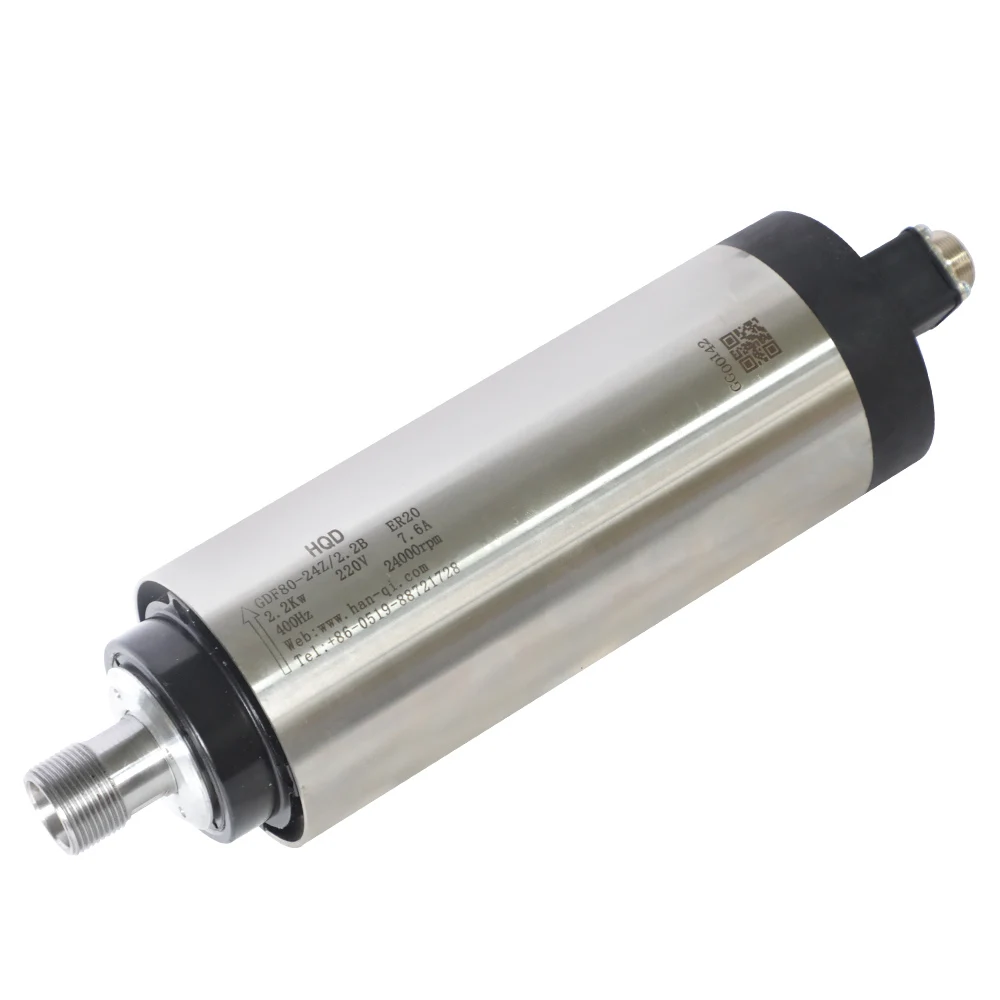 

HQD GDK105-18Z/4.5kw Water Cooled Spindle Motor 105mm ER20 Cnc Spindle Water Cooled High Torque Cnc Router Spindle Motor